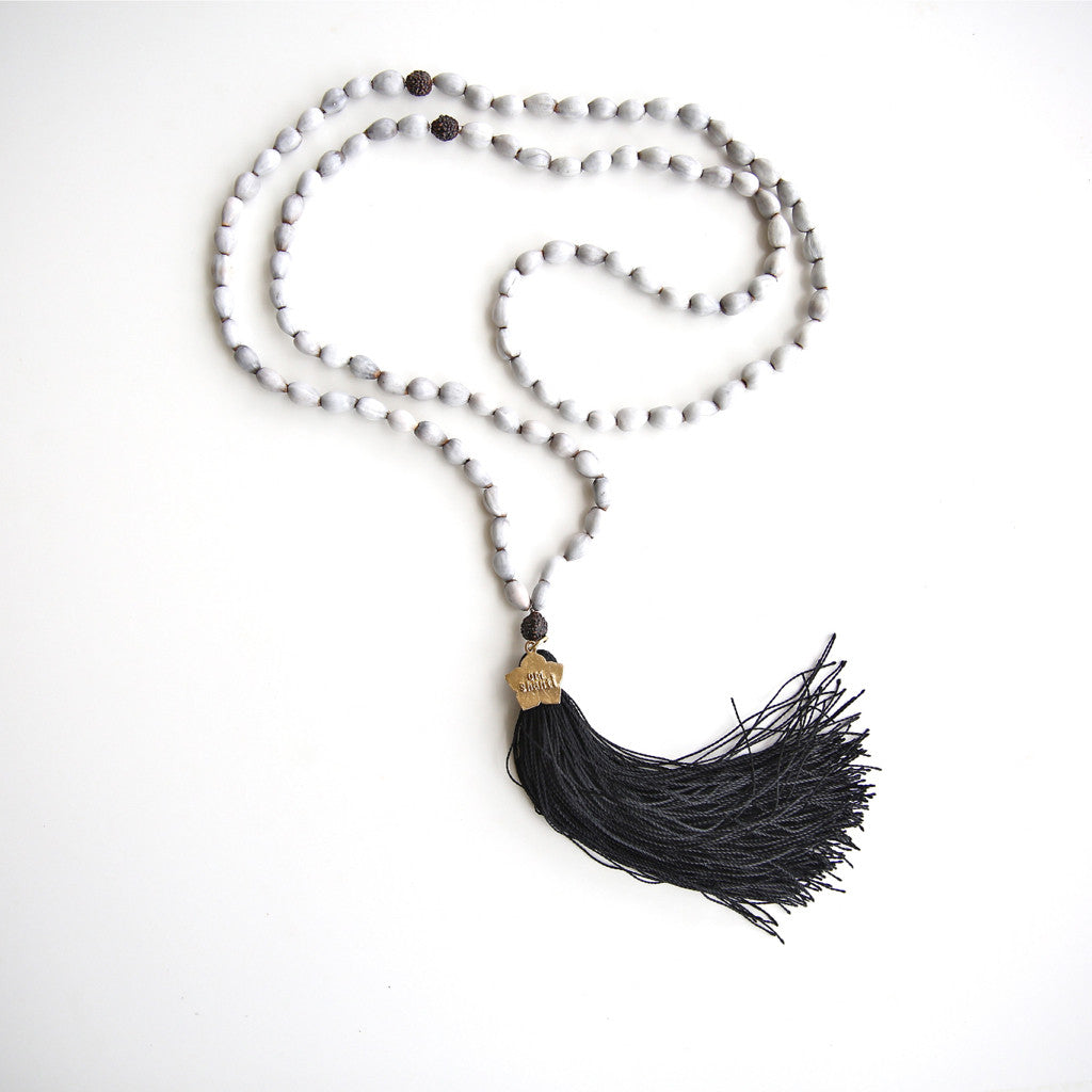 Black Tassel Mala