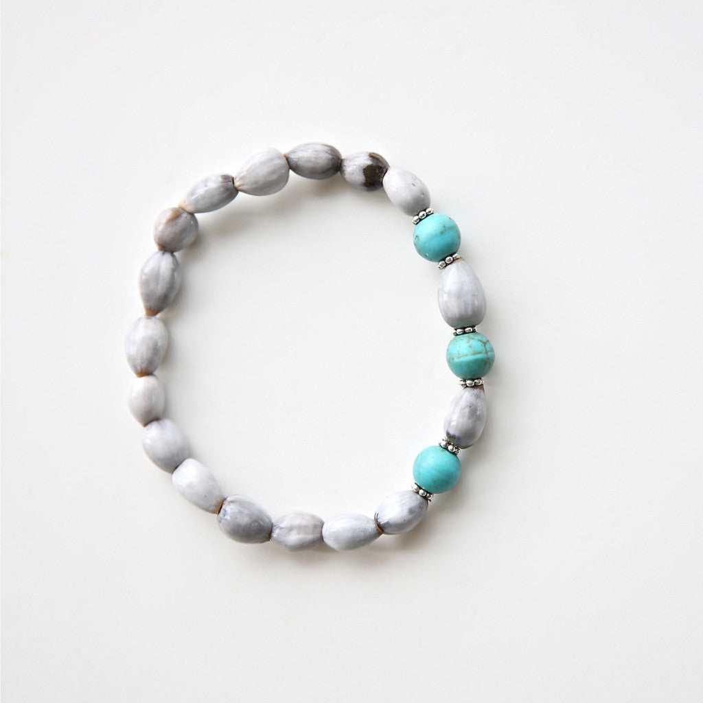 Round Magnesite Blessing Beads