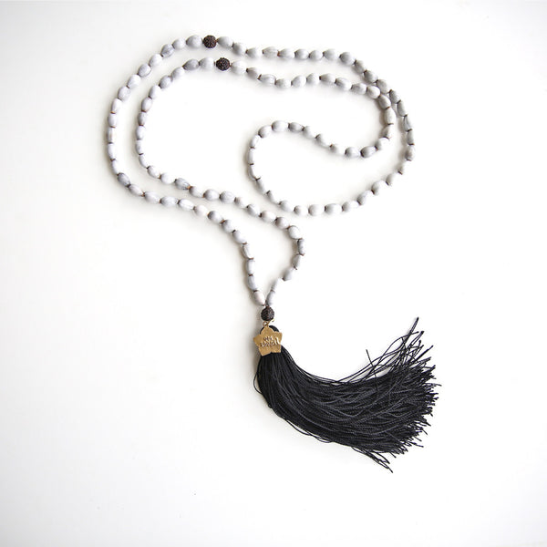 Black Tassel Mala