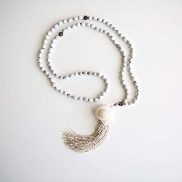 Shell Tassel Mala